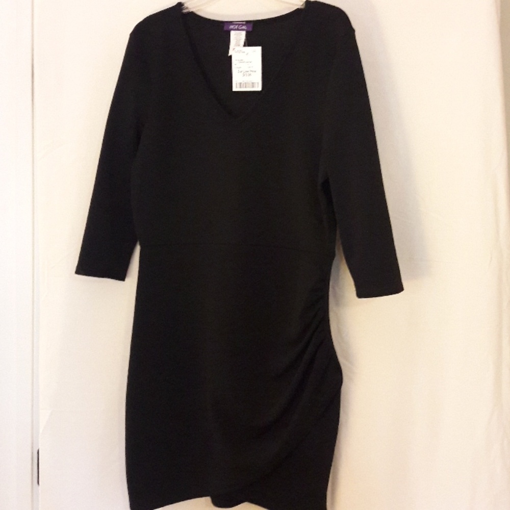 Hot Gal Black dress  NWT